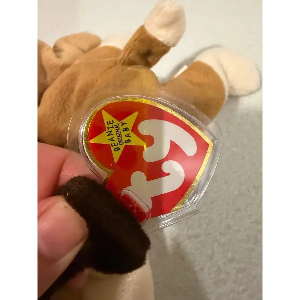 Ty Beanie Baby BERNIE St. Bernard 1996 BONES DOGS SET OF 3